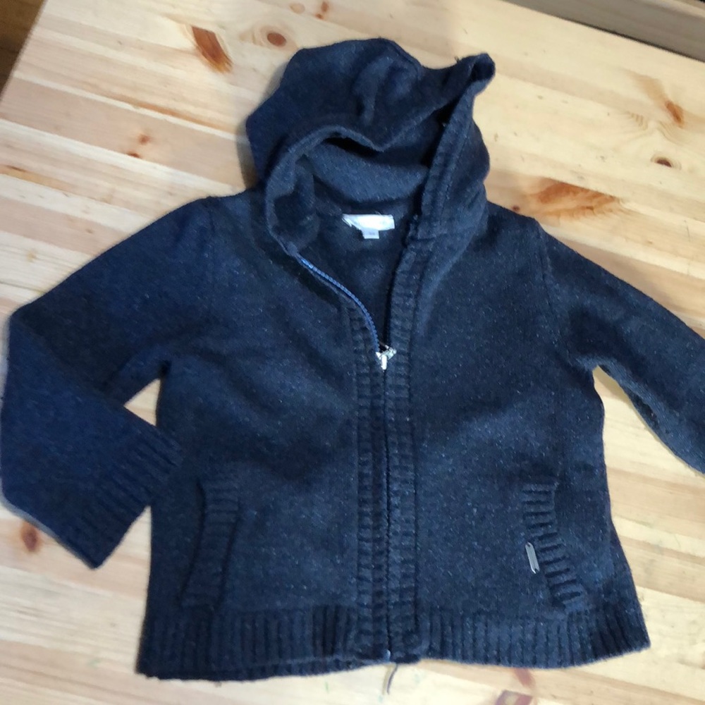 Bellybutton wool silk sweater hoody long sleeve